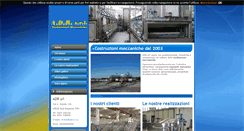 Desktop Screenshot of adrcostruzionimeccaniche.com