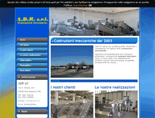 Tablet Screenshot of adrcostruzionimeccaniche.com